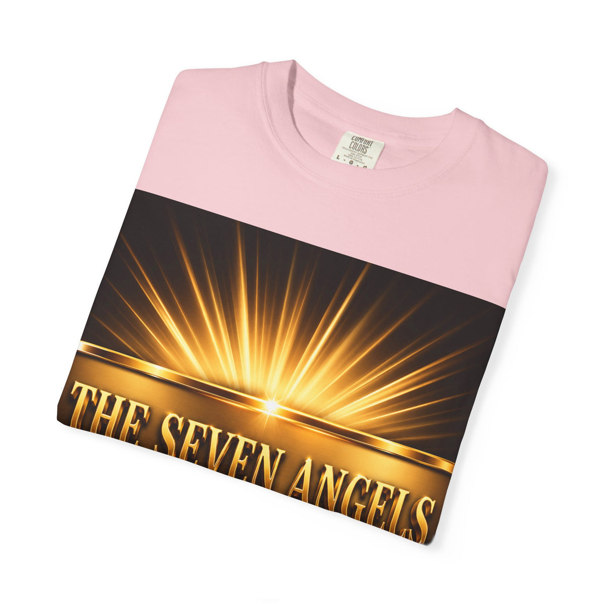 Seven Angels Graphic T-Shirt — "The Seven Angels" Religious Illustration Tee