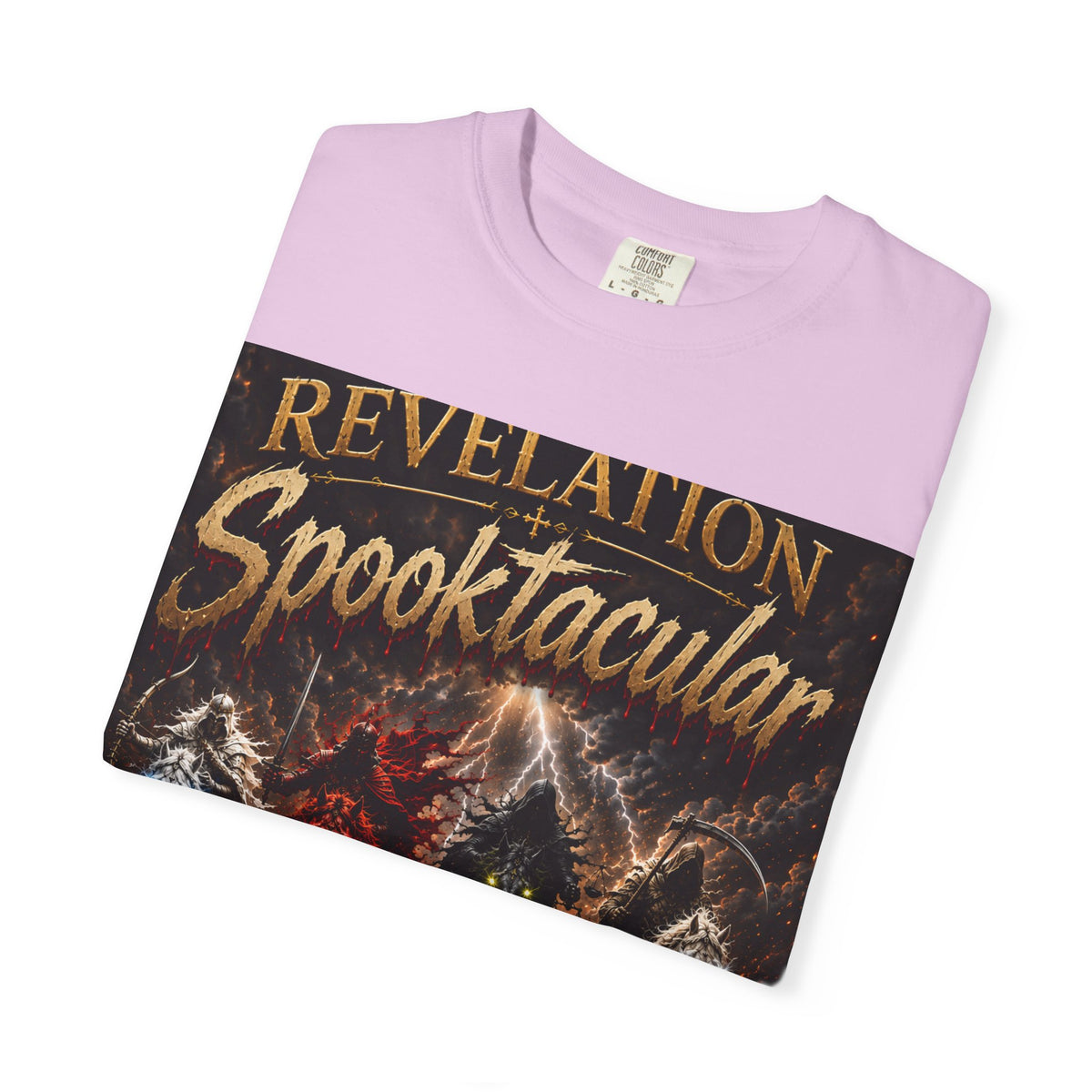 Revelation Spooktacular T-Shirt — Four Horsemen Graphic Tee (Revelation 6)