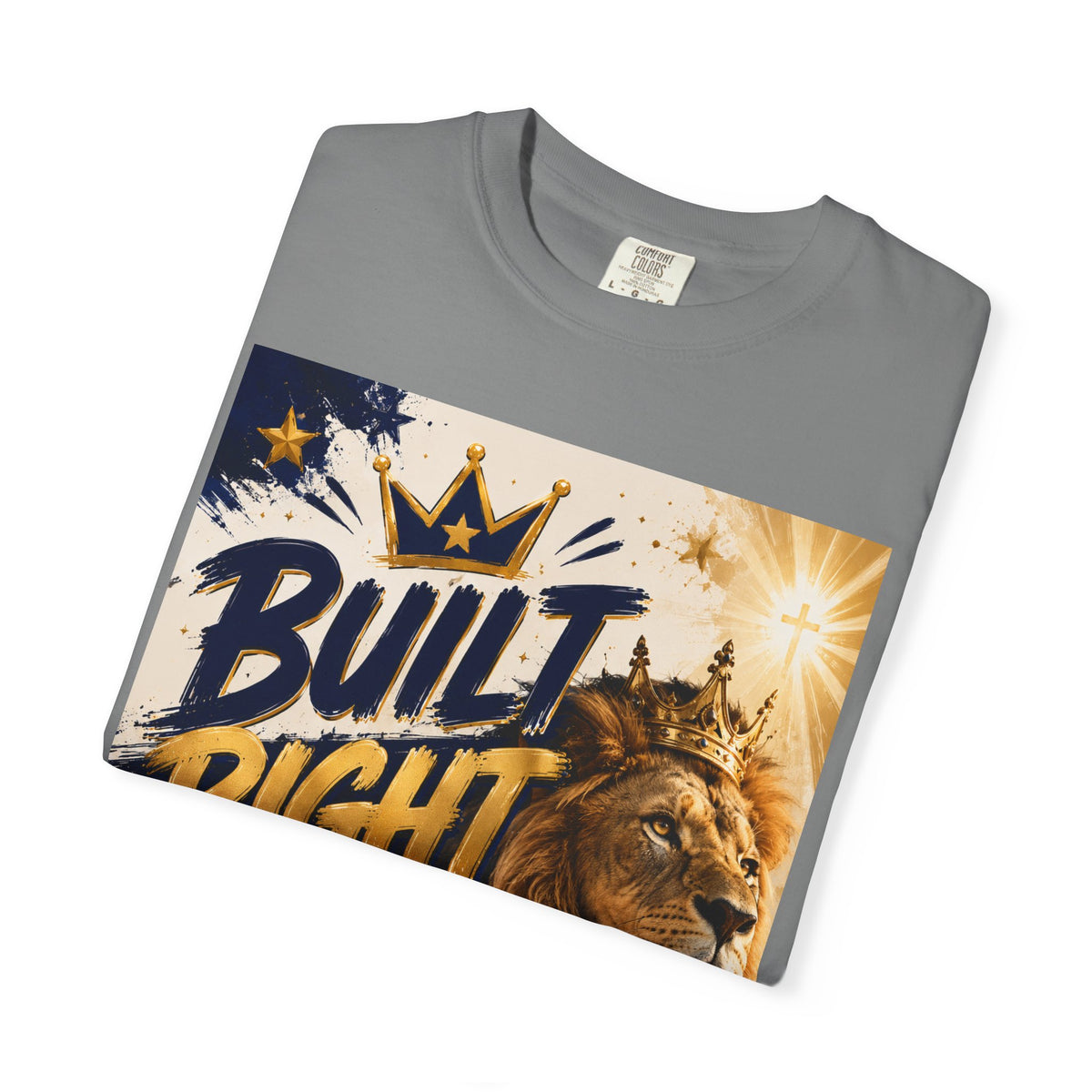 Built Right Walking With The King T‑Shirt