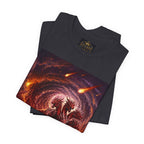 The Scarlet Beast T‑Shirt — Fiery Dragon Graphic Tee