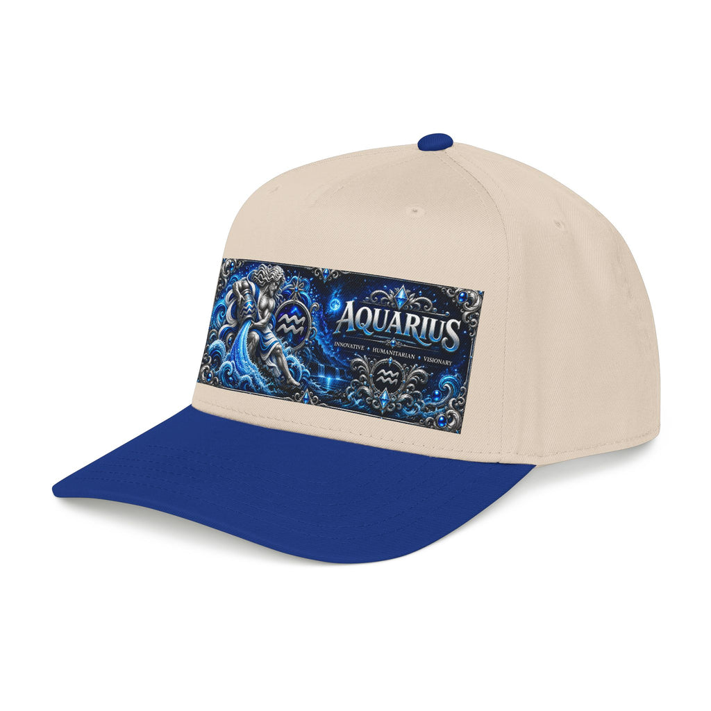 Aquarius Zodiac Baseball Cap — Water Bearer Astrology Hat