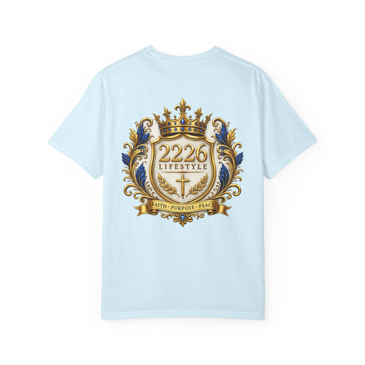 Crest Tee — 2226 Lifestyle Crown Emblem T-Shirt