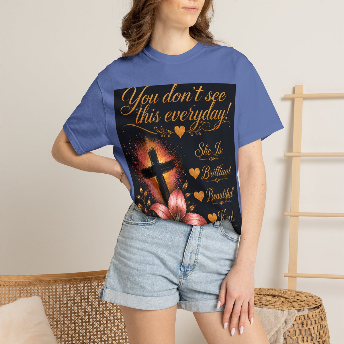 Christian Inspirational T-Shirt — "Not By Sight" / "You Don’t See This Everyday" Design