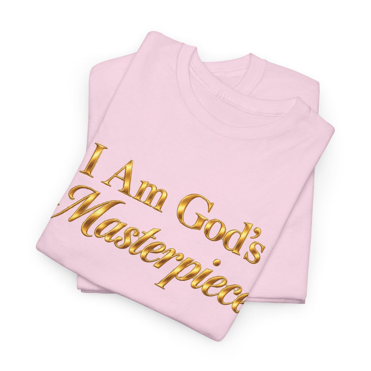 I Am God's Masterpiece Tee — Psalm 139:14 Christian Faith T-Shirt