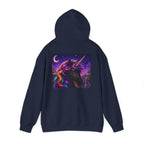 Unicorn Hoodie – Cosmic Rainbow Black Unicorn Pullover