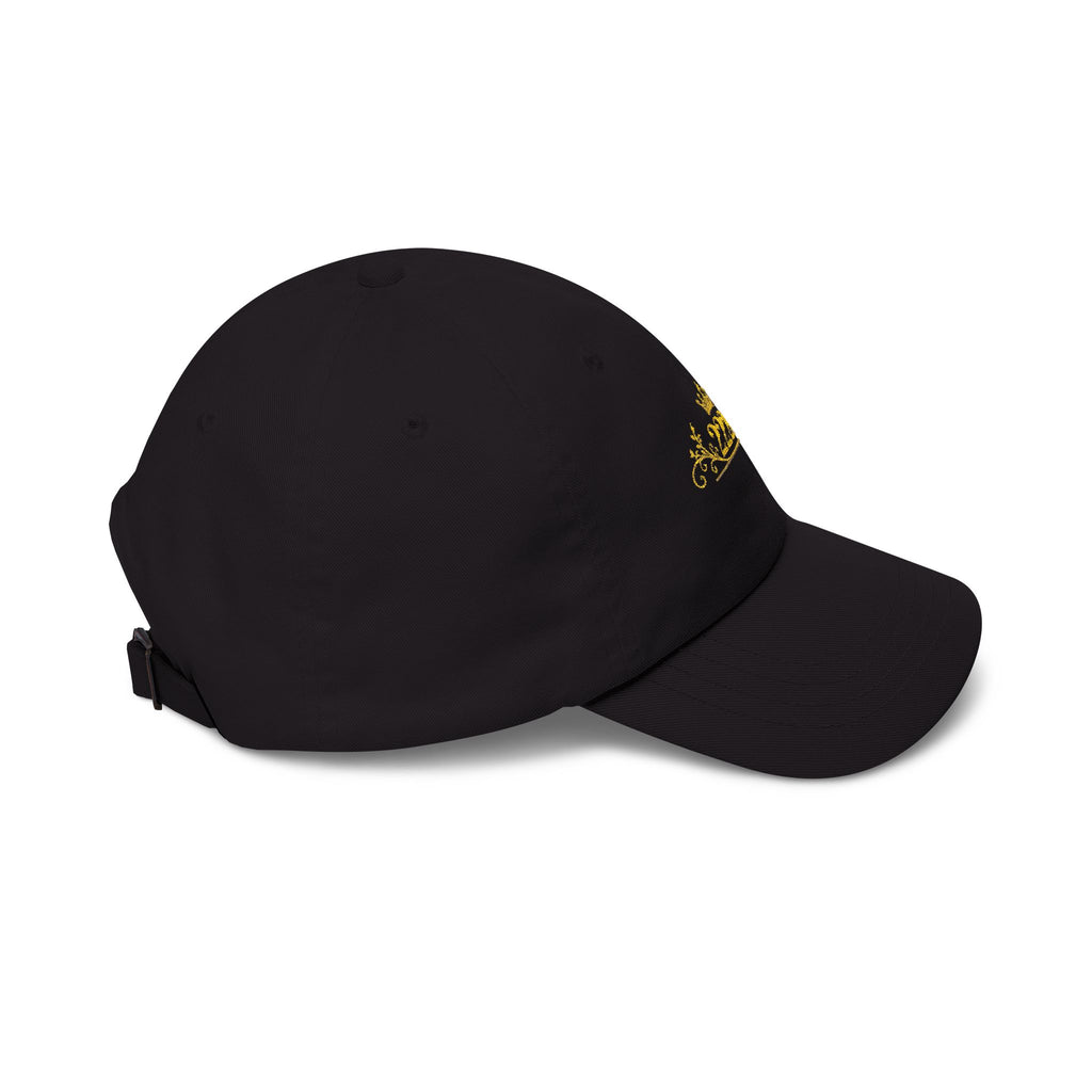 Classic Dad Cap — 2226 Gold Crown Embroidered Baseball Hat