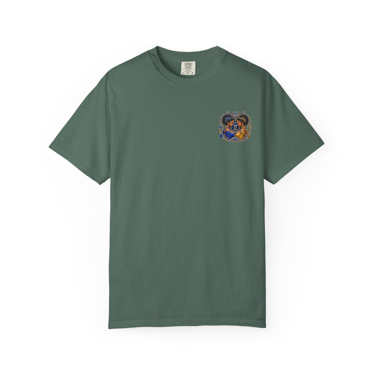 Gemini Zodiac T-Shirt — Twin Goddesses Astrology Graphic Tee