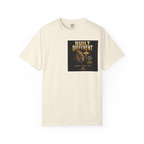 Built Different Lion T-Shirt — Motivational Graphic Tee