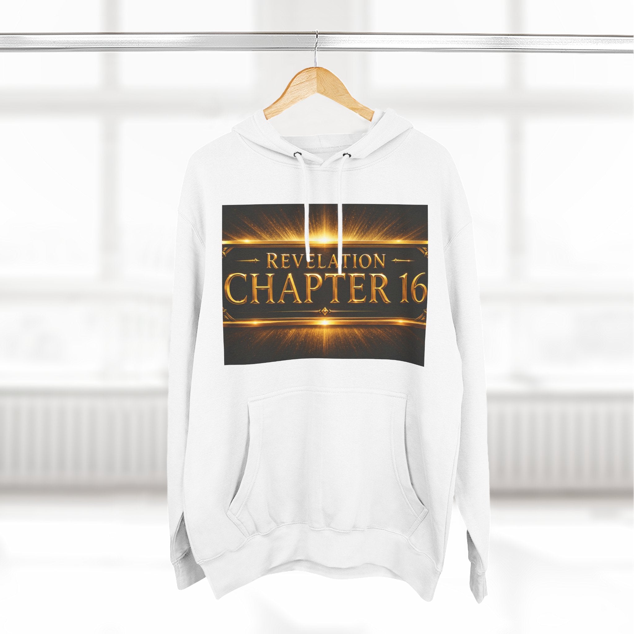 Revelation Chapter 16 'Judgment Begins' Graphic Hoodie — Apocalyptic Angel Faith Pullover
