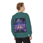 Libra Zodiac Sweatshirt — Scales Astrology Graphic Crewneck