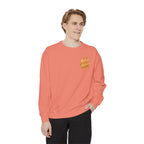 Built Right Sweatshirt — "Built Right: Beautiful. Brilliant." Gold Script Crewneck