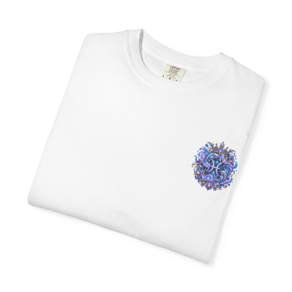 Pisces Shark T-Shirt — Zodiac Ocean Graphic Tee
