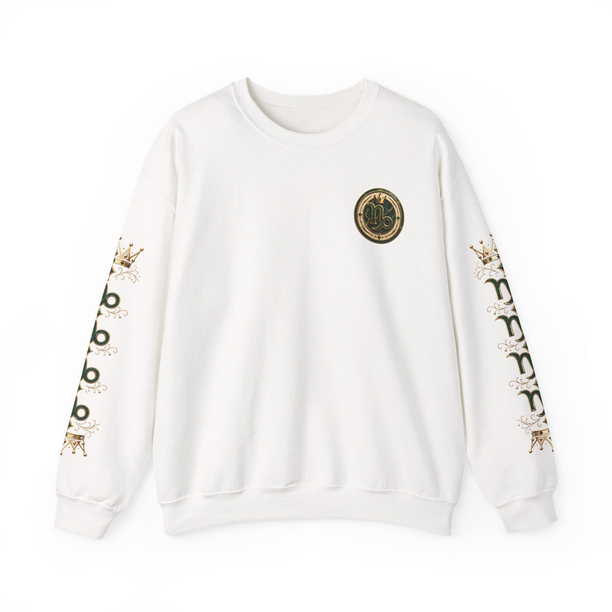 Capricorn Crewneck Sweatshirt — Zodiac Goat Graphic Pullover
