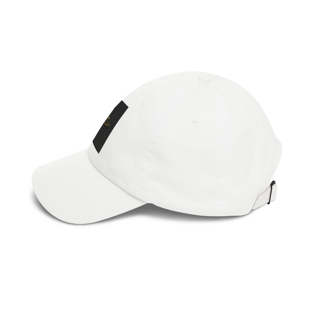 Classic Dad Cap — Gold Crown Patch Embroidered Baseball Hat
