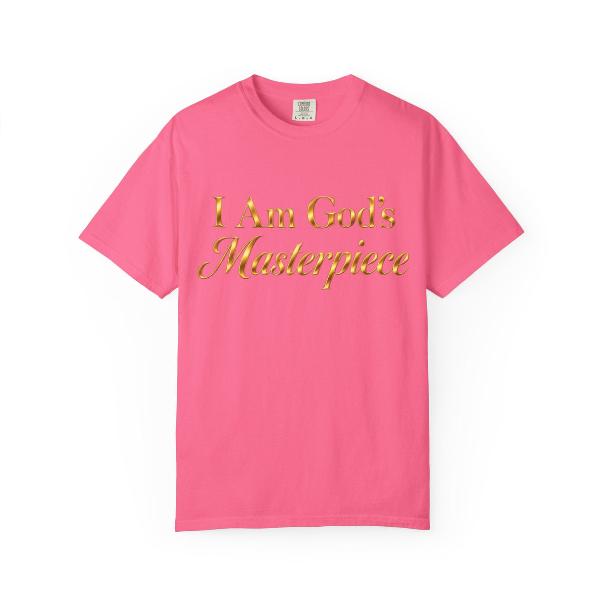 I Am God’s Masterpiece T-Shirt — Faith-Based Christian Tee (Psalm 139:14)