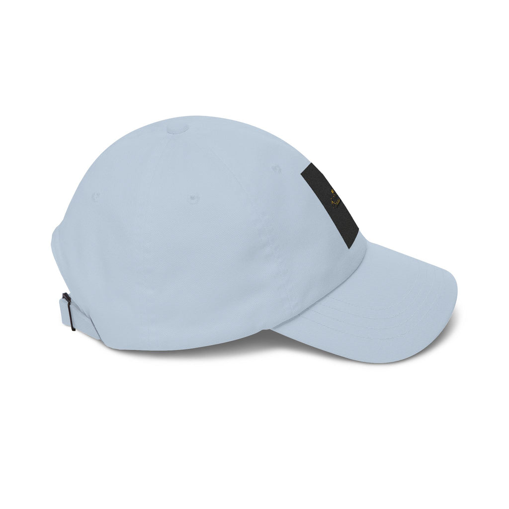 Classic Dad Cap — Gold Crown Patch Embroidered Baseball Hat