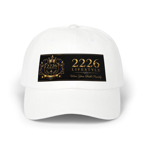 2226 Lifestyle Embroidered Dad Cap — Classic Crest Logo Hat