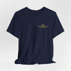 Minimal 2026 Embroidered Chest Tee — Casual White T-Shirt