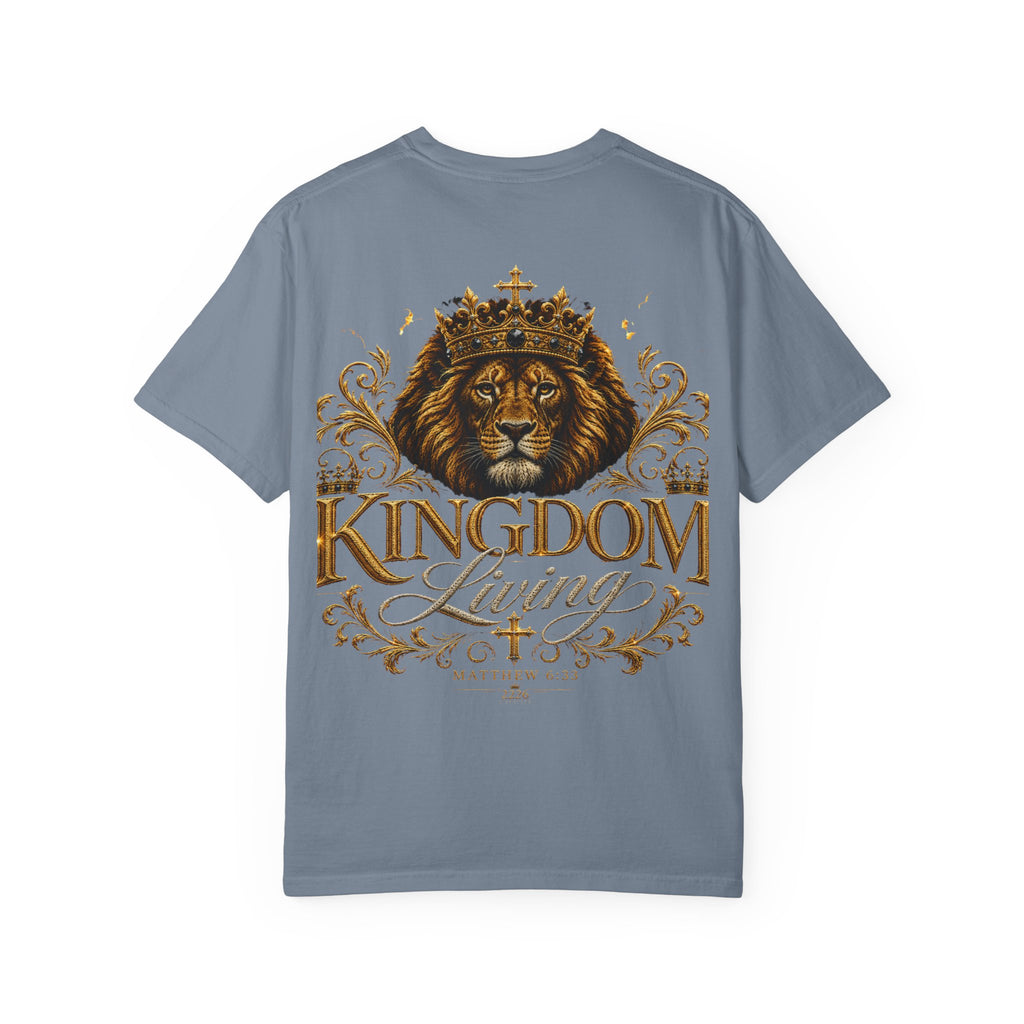 Kingdom Living Lion T-Shirt — "Speak Life" Christian Faith Graphic Tee
