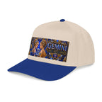 Gemini Zodiac Baseball Cap — Astrology Twins Embroidered Mid Profile Hat