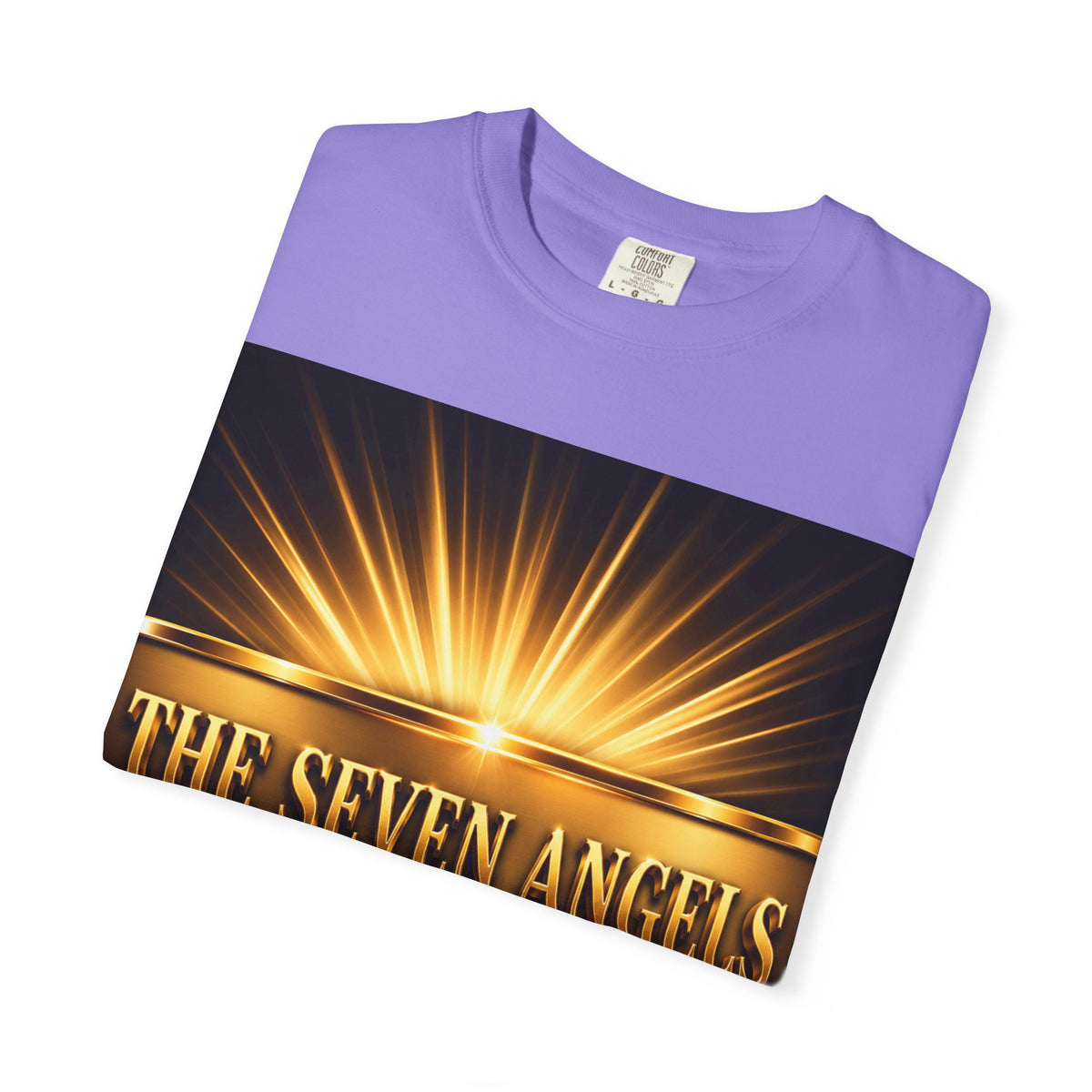 Seven Angels Graphic T-Shirt — "The Seven Angels" Religious Illustration Tee