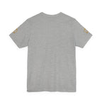 Vintage Gold Crown Tee - Minimal Royal Logo Short Sleeve Shirt