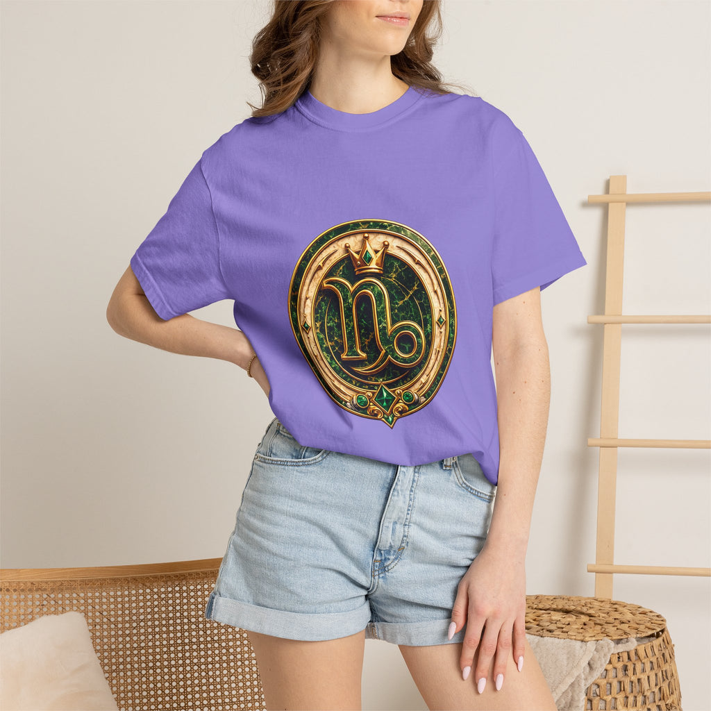 Capricorn Zodiac T-Shirt — Golden Goat Astrology Tee