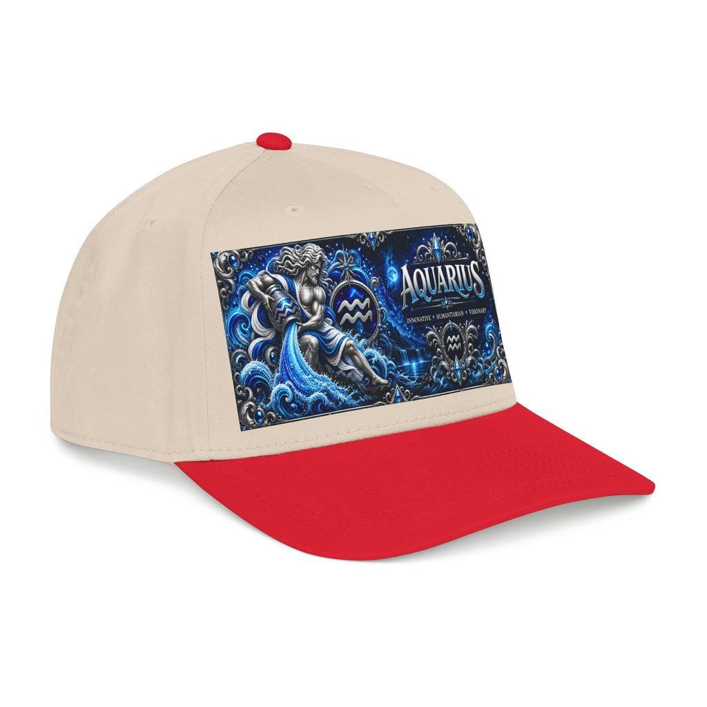 Aquarius Zodiac Baseball Cap — Water Bearer Astrology Hat