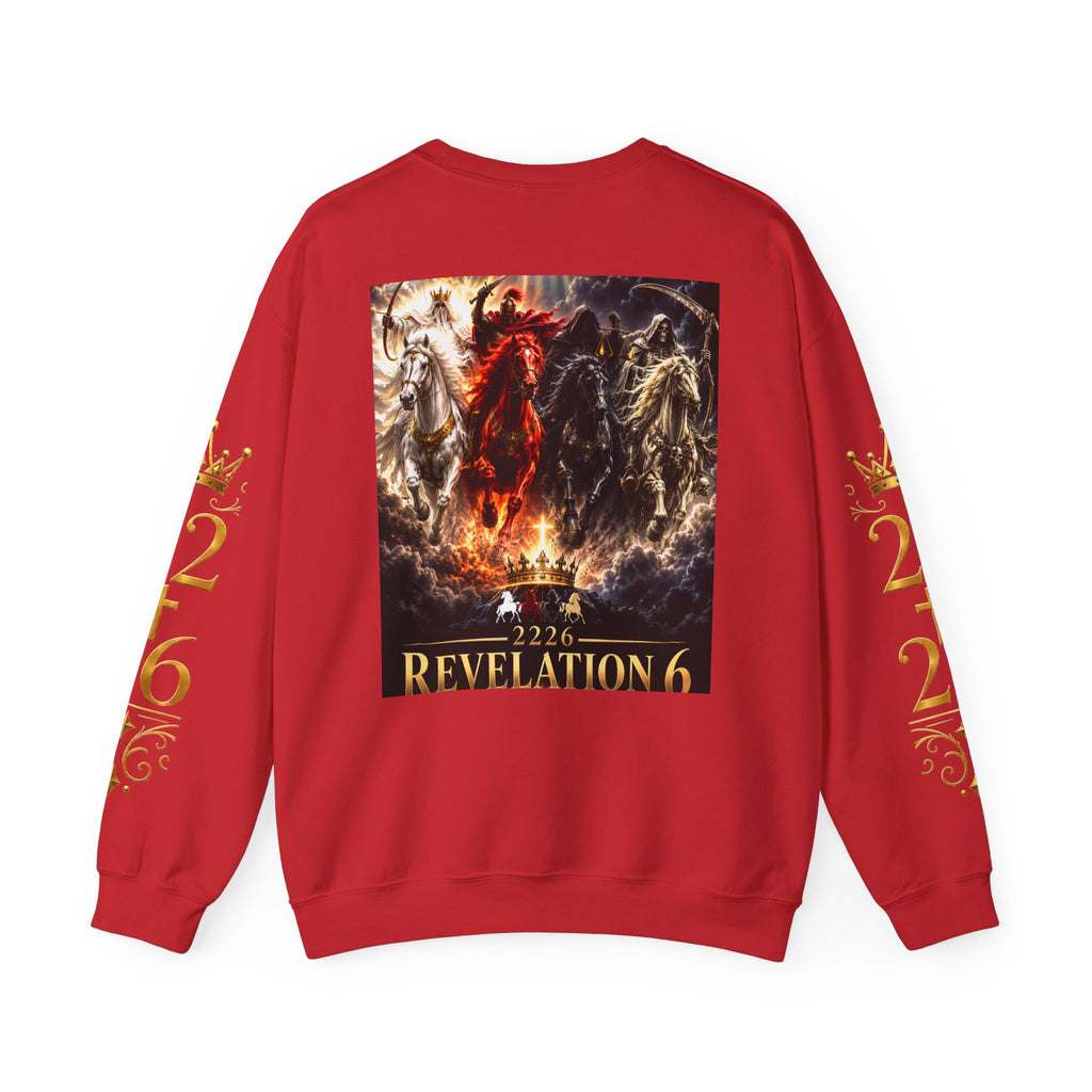 Revelation 6 Four Horsemen Crewneck Sweatshirt