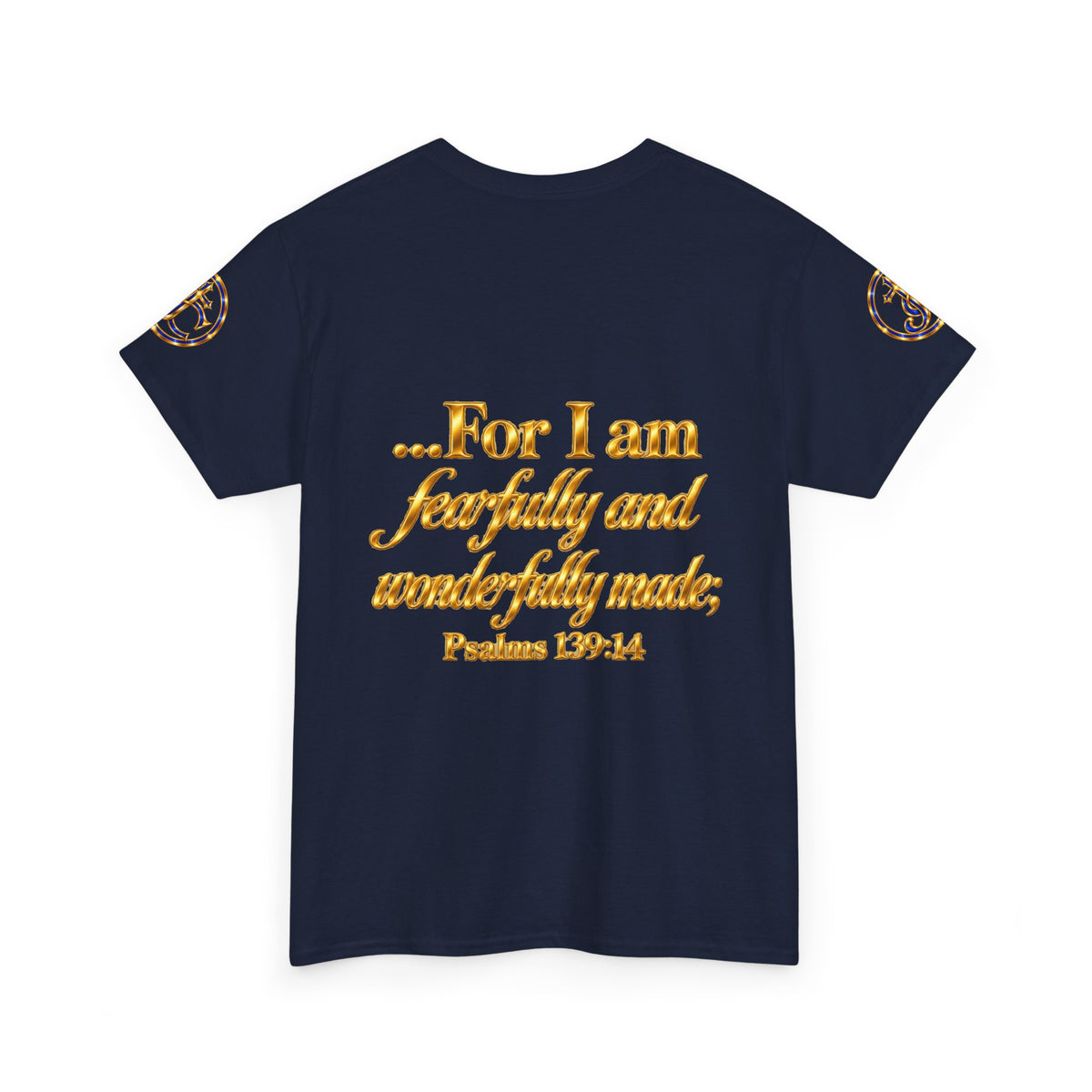 I Am God's Masterpiece Tee — Psalm 139:14 Christian Faith T-Shirt