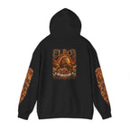 Ornate Lion Hoodie – Regal Baroque Lion Graphic Hooded Sweatshirt