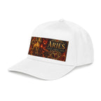 Aries Zodiac Baseball Cap — Ram Astrology Hat with 'Aries' Text