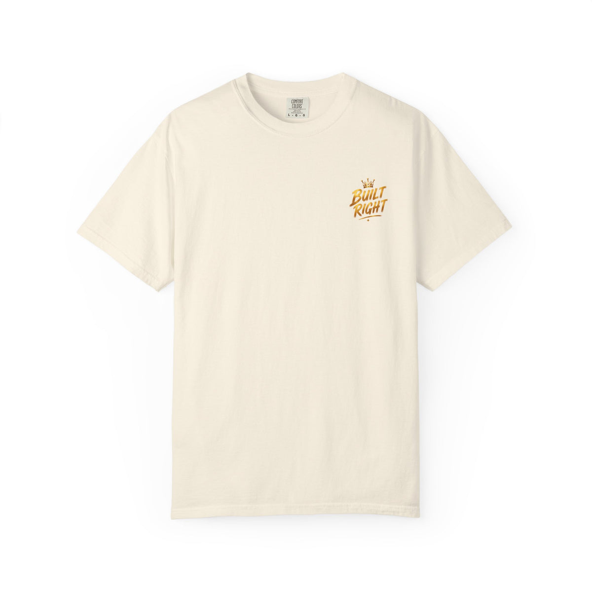 Built Right Lion T-Shirt — Strong, Wise & Faithful Christian Tee