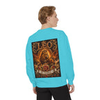 Leo Zodiac Lion Sweatshirt — Regal Astrology Graphic Crewneck