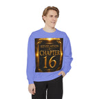 Revelation Chapter 16 Sweatshirt — "Judgment Begins" Apocalyptic Graphic