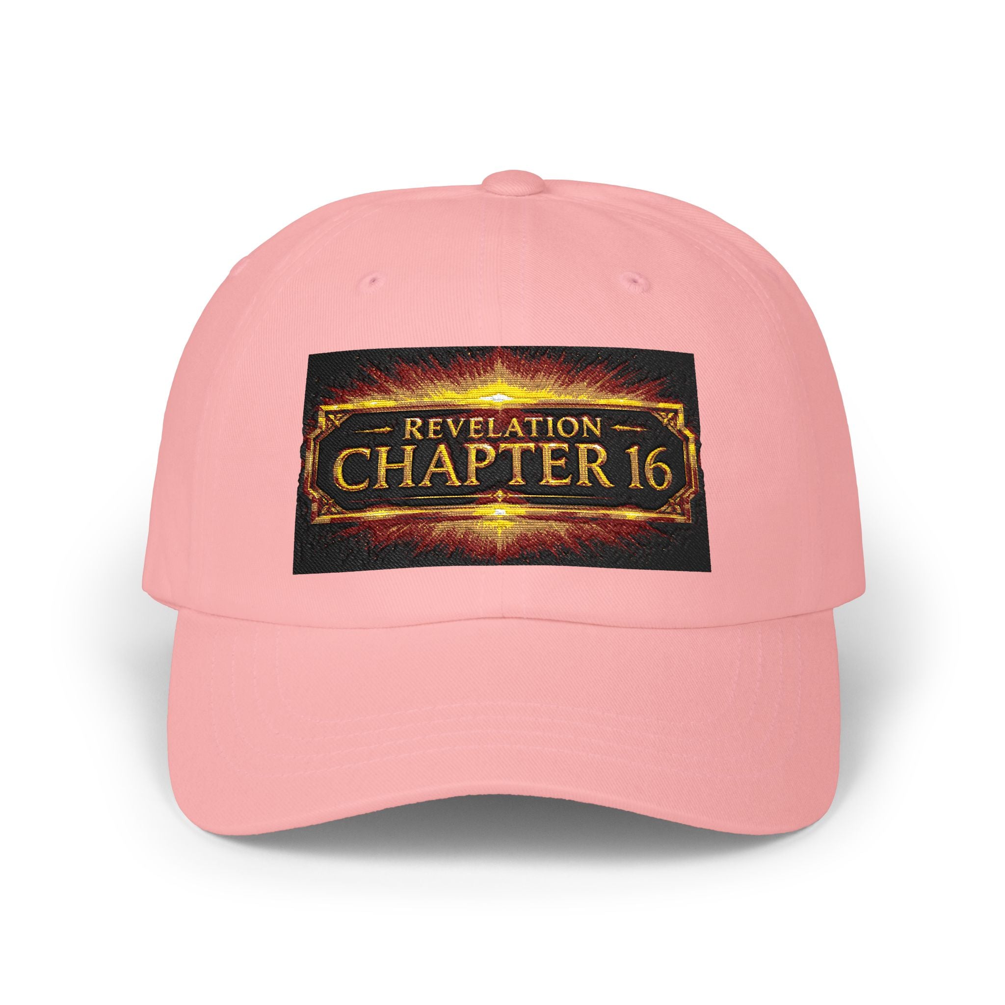 Revelation Chapter 16 Embroidered Dad Cap