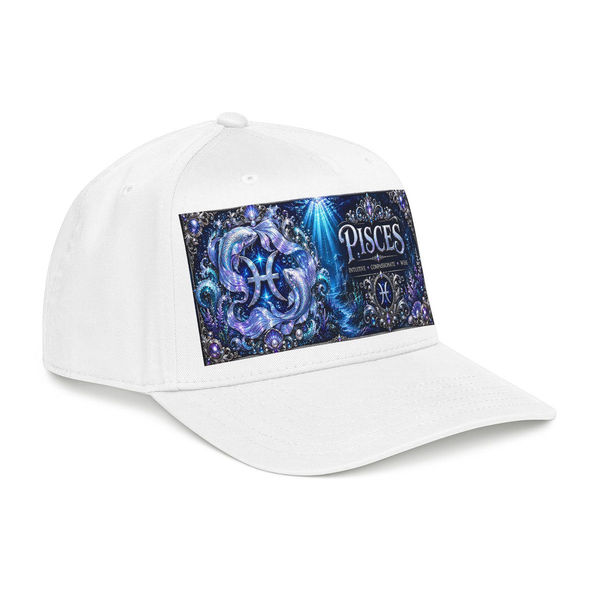 Pisces Zodiac Baseball Cap — Astrological Sign Trucker Hat