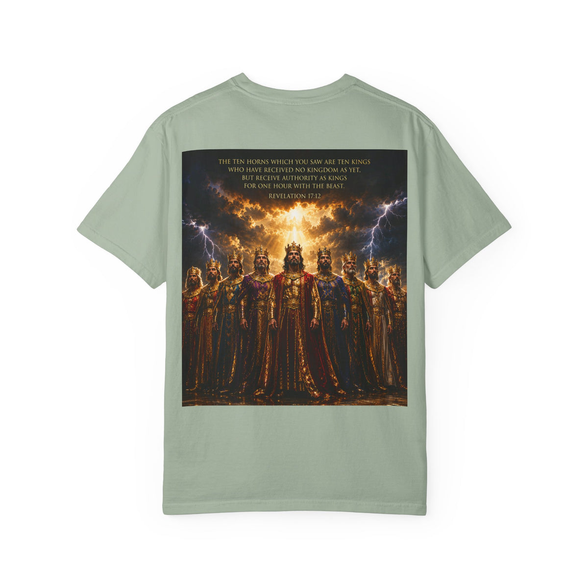 Kingdom Living T-Shirt — Regal Lion Christian Faith Tee