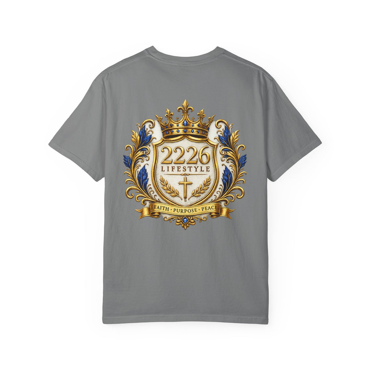 Crest Tee — 2226 Lifestyle Crown Emblem T-Shirt