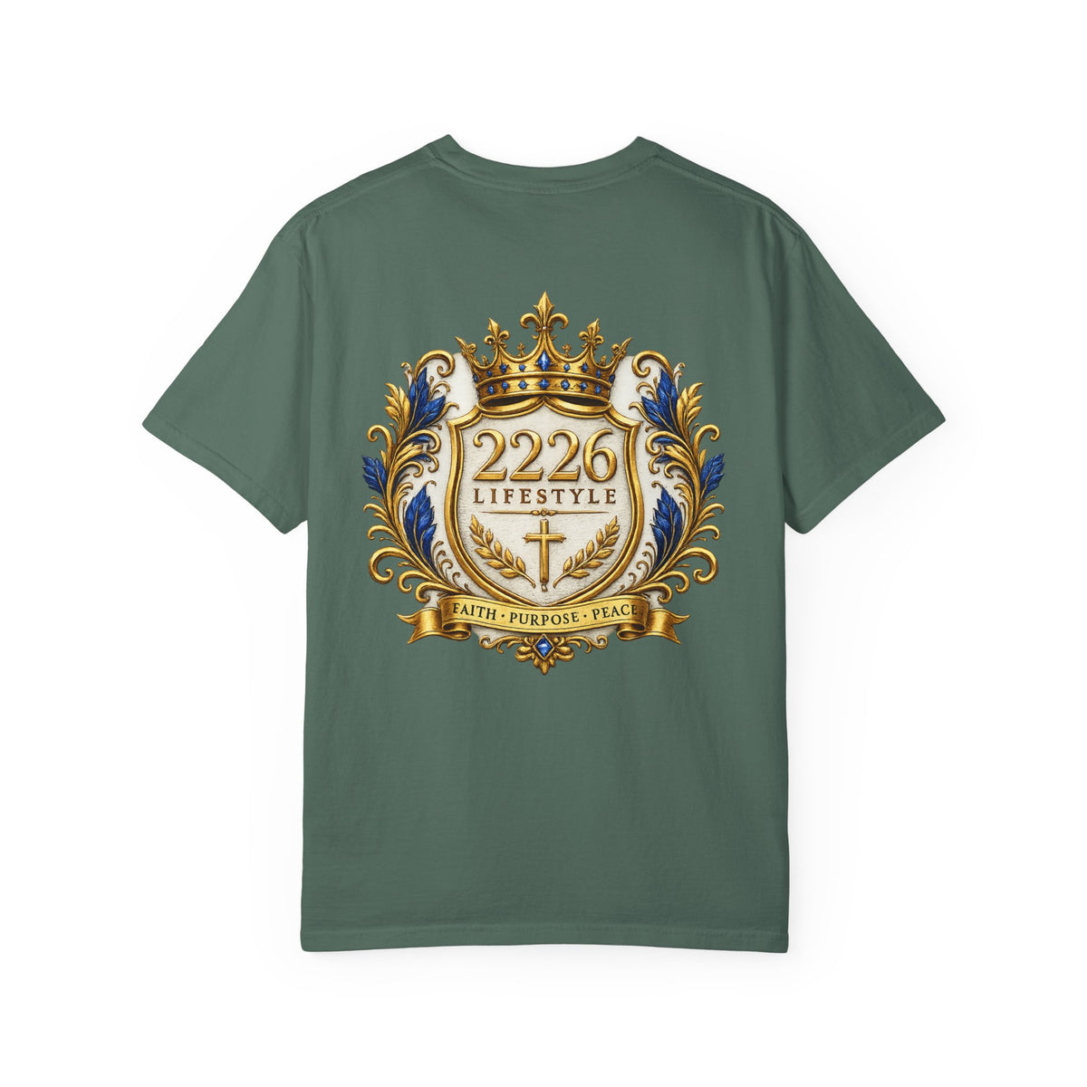 Crest Tee — 2226 Lifestyle Crown Emblem T-Shirt
