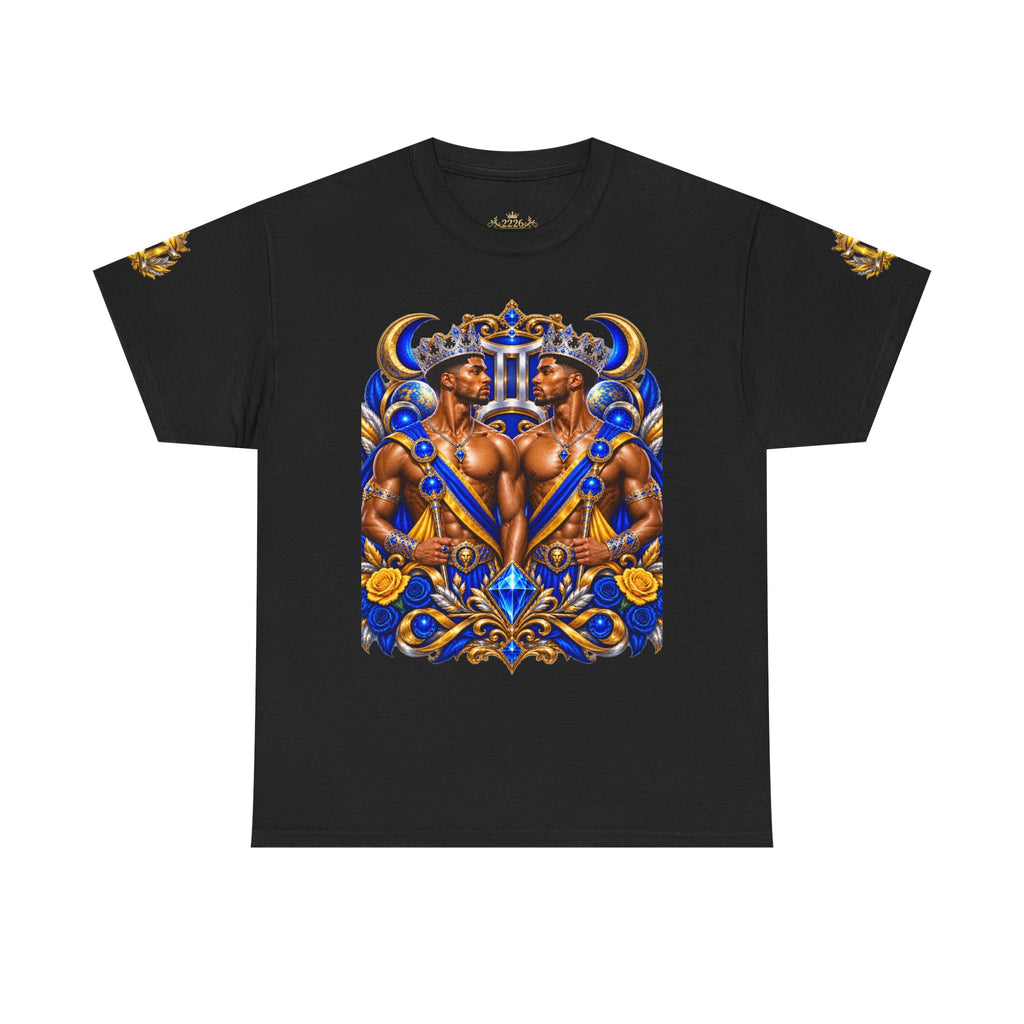 Gemini Zodiac T-Shirt — Bold Twin Astrology Tee