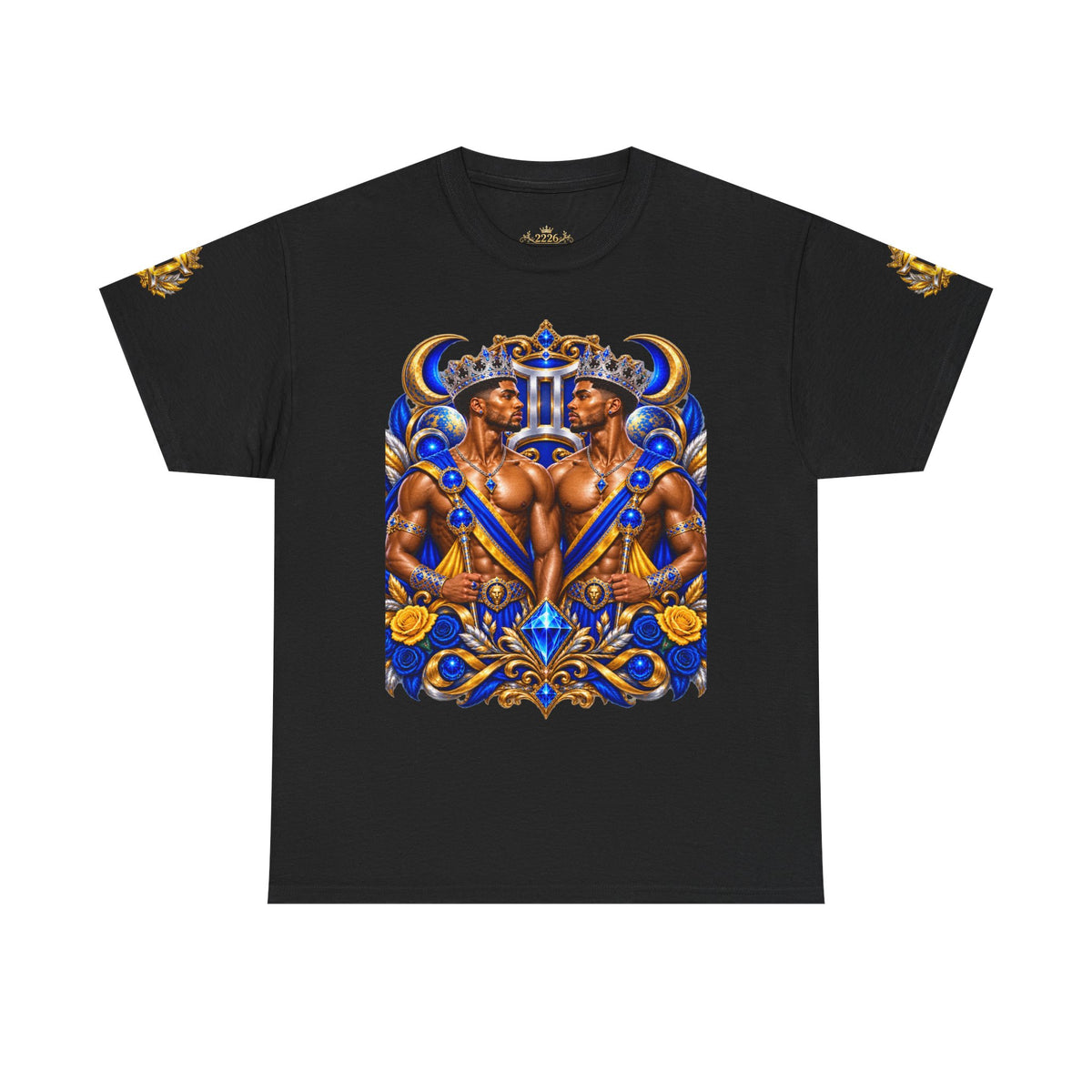 Gemini Zodiac T-Shirt — Bold Twin Astrology Tee