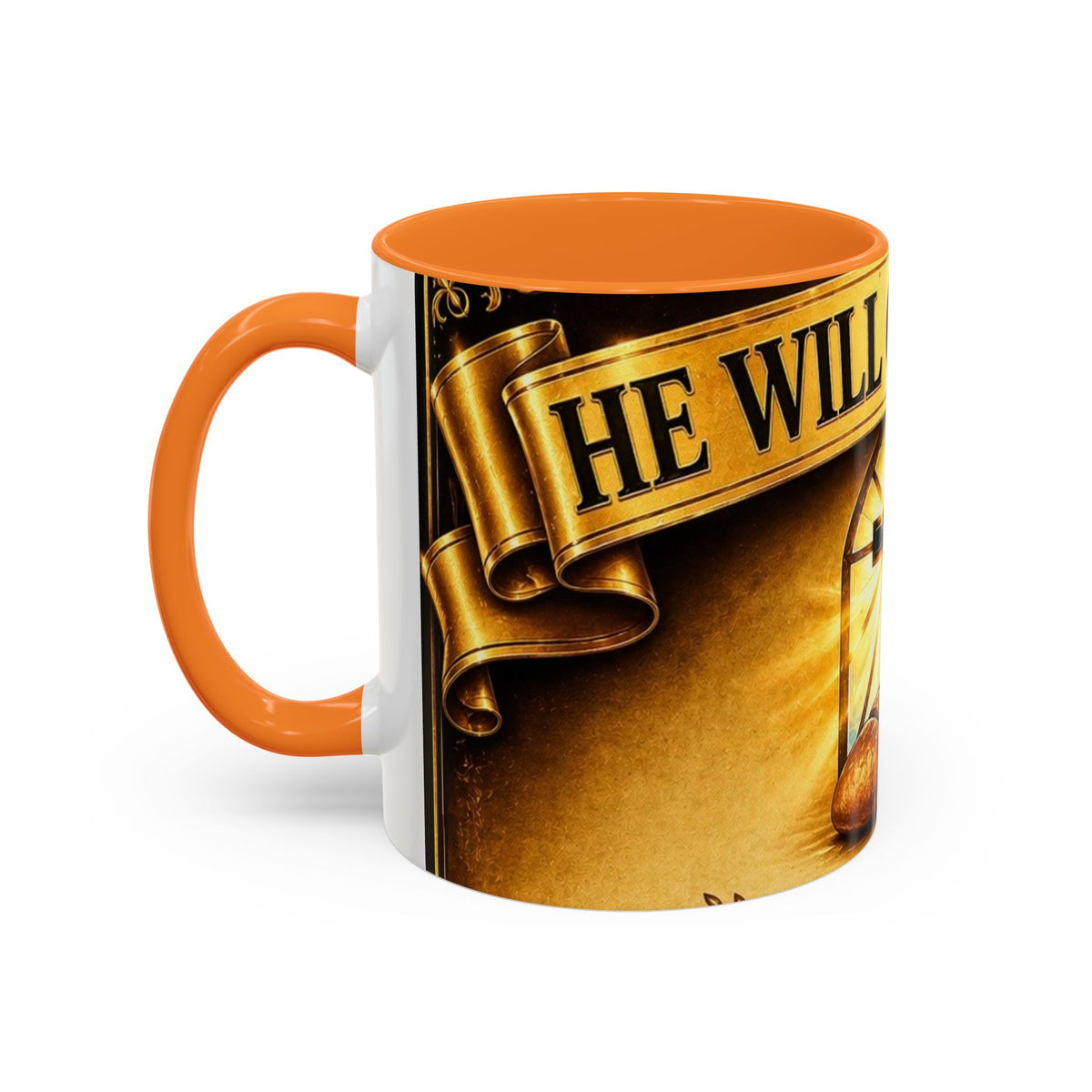 Religious Communion Mug — 'I Will Carry You' Coffee Cup (11oz/15oz)