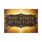 Glass Cutting Board — "The Kings of the Earth" Decorative Tempered Glass Chopping Board