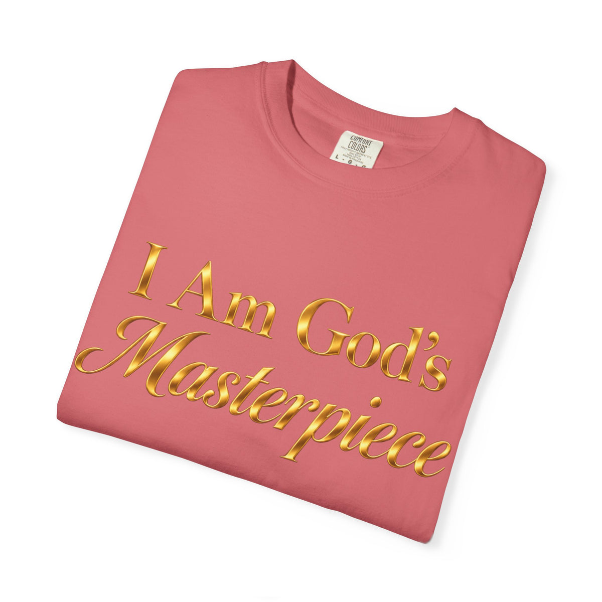 I Am God’s Masterpiece T-Shirt — Faith-Based Christian Tee (Psalm 139:14)