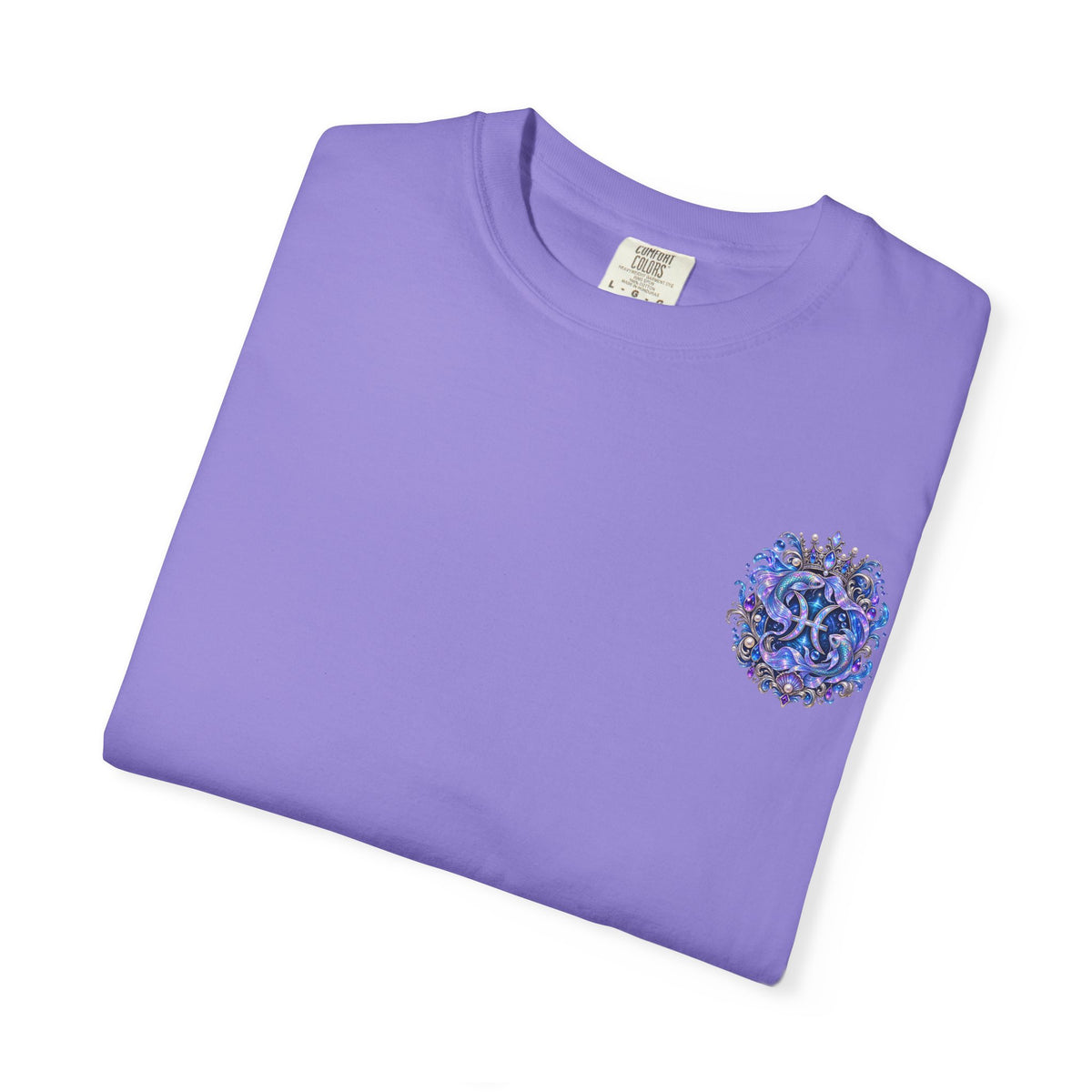Pisces Mermaid T-Shirt — Zodiac Astrology Tee (Compassionate • Intuitive • Dreamy)