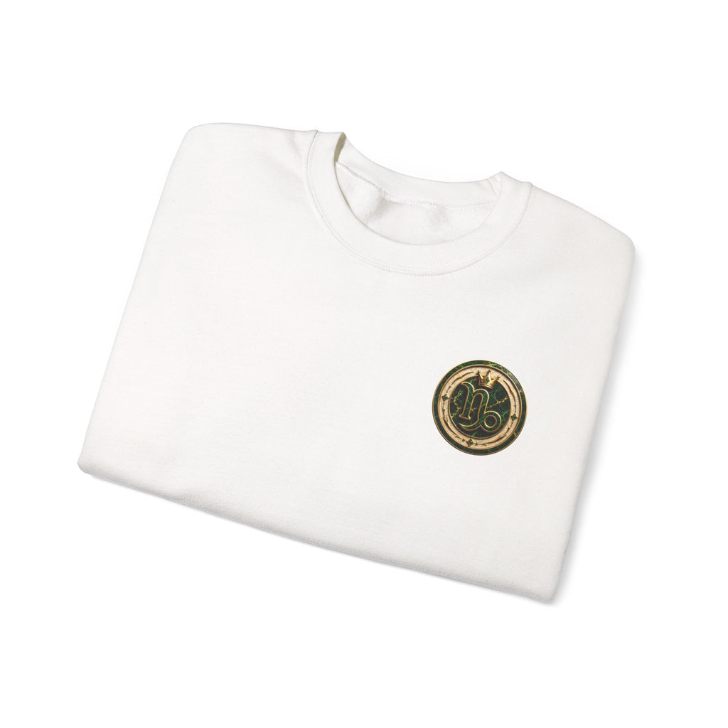 Capricorn Crewneck Sweatshirt — Zodiac Goat Graphic Pullover
