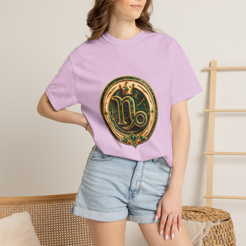 Capricorn Zodiac T-Shirt — Golden Goat Astrology Tee