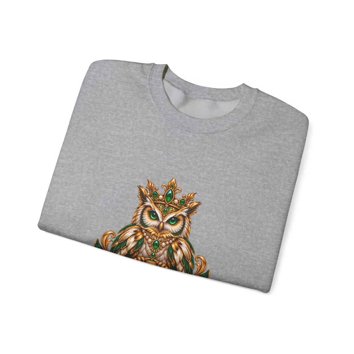 Virgo Zodiac Crewneck Sweatshirt — Owl Virgo Astrology Sweatshirt