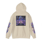 Libra Zodiac Hoodie — Celestial Scales Astrology Graphic Pullover